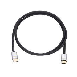 HDMI Cable (Silver,1.5 m, Black)
