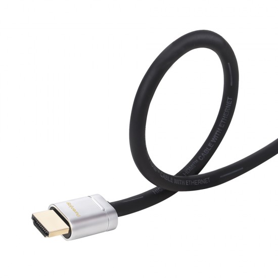 HDMI Cable (Silver,1.5 m, Black)