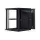 12U Swing-out Wall Mount Cabinet 28in deep - Flat Pack