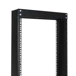2-post Open Frame Rack Aluminum Alloy - Tap 38U/45U