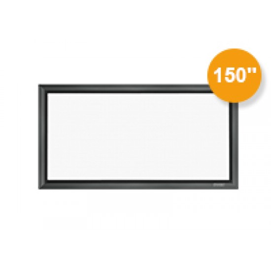 Fixed Projector Screen 150" 16:9 (Gray soft)